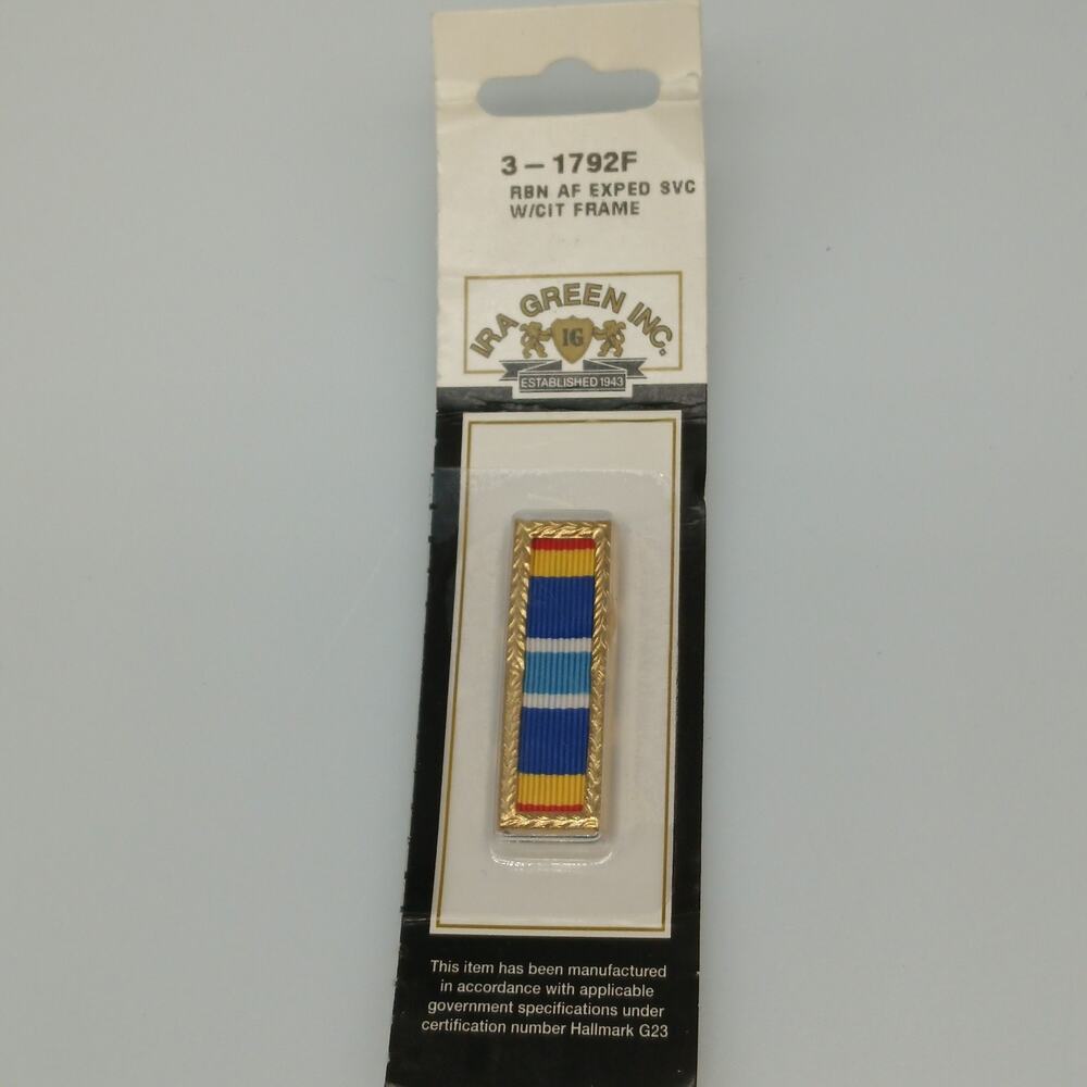 RIBBON, AIR FORCE EXPEDTIONARY SERVICE W/ CITATION NIB